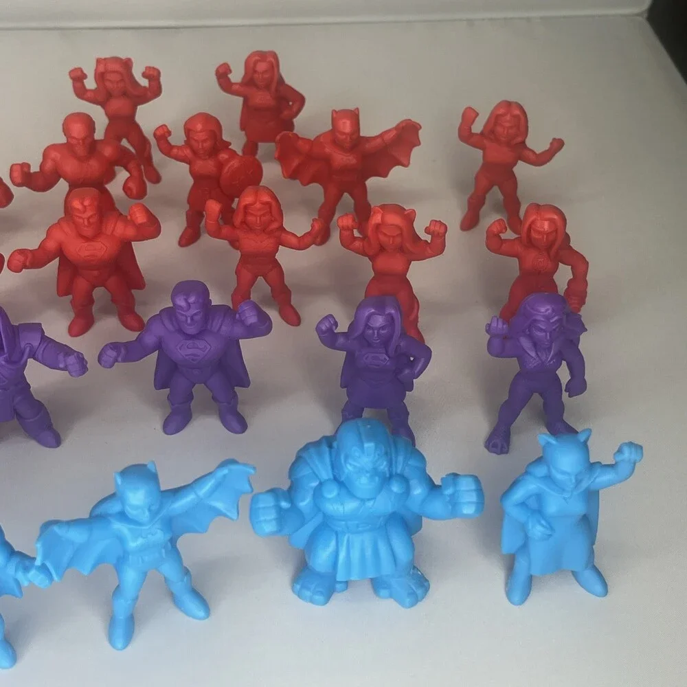 Wendy’s Kids Meal Toys 2023 DC Super Heroes Figures Lot of 27